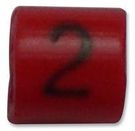 CABLE MARKER, Z13, 2, RED, PK100
