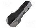 Countersink; 10mm; wood,metal,plastic; tool steel WOLFCRAFT