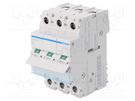 Switch-disconnector; Poles: 3; for DIN rail mounting; 40A; 400VAC HAGER