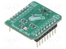 Click board; prototype board; Comp: MAX31825; temperature sensor MIKROE
