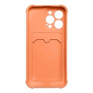 Card Armor Case Pouch Cover for Xiaomi Redmi 10X 4G / Xiaomi Redmi Note 9 Card Wallet Silicone Armor Cover Air Bag Orange, Hurtel