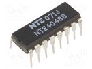 IC: digital; configurable,multiple-function; IN: 8; CMOS; THT NTE Electronics