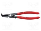 Pliers; for circlip; internal; 40÷100mm; Pliers len: 210mm KNIPEX