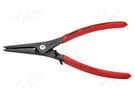 Pliers; for circlip; external; 40÷100mm; Pliers len: 225mm KNIPEX