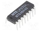 IC: digital; 4bit,BCD,divide by N,counter,binary counter; Ch: 2 NTE Electronics