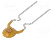 Fuse: PTC polymer; 100mA; THT LITTELFUSE