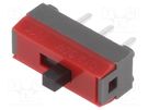 Switch: slide; Pos: 2; SPDT; 0.1A/30VDC; ON-ON; vertical; -15÷60°C NKK SWITCHES