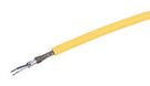 SHLD NTWRK CABLE, 5.2MM, YELLOW, 32.8FT