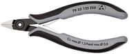 KNIPEX 79 32 125 ESD Precision Electronics Side Cutter ESD with multi-component handles burnished 125 mm