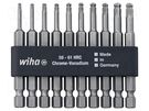 Kit: screwdriver bits; spherical,Torx®; hardened; 70mm; 10pcs. WIHA