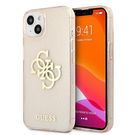 Guess GUHCP13SPCUGL4GGO iPhone 13 mini 5.4&quot; gold/gold hard case Glitter 4G Big Logo, Guess