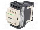 Contactor: 4-pole; NO x4; Auxiliary contacts: NC + NO; 24VDC; 20A SCHNEIDER ELECTRIC