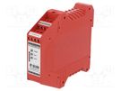 Module: safety relay; CS; 24VAC; 24VDC; for DIN rail mounting PIZZATO ELETTRICA