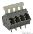 TERMINAL BLOCK, PCB, 4 POSITION, 28-12AWG