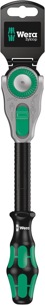 8000 C SB Zyklop Speed Ratchet with 1/2" drive, 1 x 1/2"x277.0, Wera
