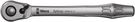 8004 A Zyklop Metal Ratchet with switch lever and 1/4" drive, 1/4"x141, Wera