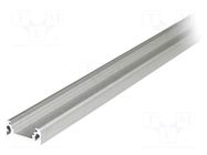 Profiles for LED modules; natural; L: 2m; SURFACE10; aluminium TOPMET