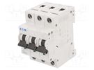 Circuit breaker; 230/400VAC; Inom: 10A; Poles: 3; Charact: B; 15kA EATON ELECTRIC