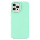 Eco Case Case for iPhone 12 Pro Silicone Cover Phone Shell Mint, Hurtel