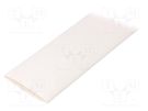 Heat shrink sleeve; glueless; 2: 1; 32mm; L: 1m; white; polyolefine TASKER