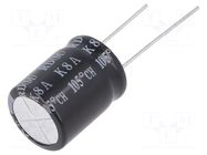 Capacitor: electrolytic; THT; 100uF; 250VDC; Ø16x20mm; Pitch: 7.5mm SAMXON