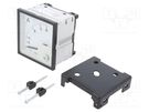 Ammeter; on panel; I AC: 0÷20A; Class: 1.5; 50÷60Hz; Features: 90° SELEC