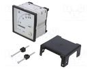 Ammeter; on panel; I AC: 0÷50A; Class: 1.5; 50÷60Hz; Features: 90° SELEC