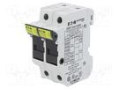 Fuse holder; 10.3x38mm; for DIN rail mounting; 30A; Poles: 2; IP20 BUSSMANN