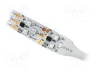 Programmable LED tape; RGB; 5050; 12V; LED/m: 90; 20mm; white PCB IPIXEL LED