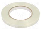 Tape: electrical insulating; W: 15mm; L: 50m; Thk: 0.085mm; acrylic H-OLD