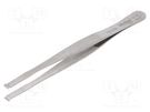 Tweezers; 120mm; Blade tip shape: hook WELLER