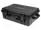 Suitcase: tool case; 586x436x216mm; ABS; IP67 NEWBRAND