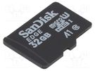 Memory card; A1 Specification; microSDHC; R: 80MB/s; W: 10MB/s SANDISK