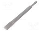 Chisel; for concrete; L: 250mm; steel; SDS-Plus®; Tipwidth: 20mm MEGA