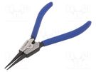 Pliers; for circlip; external; 19÷60mm; Pliers len: 180mm KING TONY