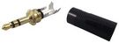 PLUG, 3.5MM JACK, STRAIGHT, GOLD