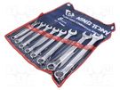 Wrenches set; combination spanner; 8pcs. KING TONY