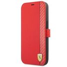 Ferrari FESAXFLBKP13SRE iPhone 13 mini 5.4&quot; red/red book On Track Carbon Stripe, Ferrari