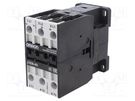 Contactor: 3-pole; 230VAC; 40A; for DIN rail mounting; J7KN; 690V OMRON