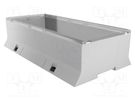 Enclosure: for DIN rail mounting; Y: 110mm; X: 213mm; Z: 53.3mm; ABS ITALTRONIC