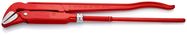 KNIPEX 83 20 020 Pipe Wrench 45° red powder-coated 570 mm