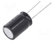 Capacitor: electrolytic; low ESR; THT; 100uF; 200VDC; Ø16x25mm PANASONIC