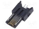 Plug; USB B micro; ZX; for cable; soldering; PIN: 5; straight HIROSE