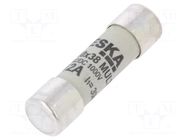 Fuse: fuse; 12A; 1000VDC; gR; cylindrical ESKA