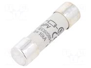 Fuse: fuse; 20A; 1000VDC; gR; cylindrical ESKA