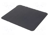 Pad; black; mouse; 455x400x2mm LOGILINK