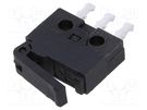 Microswitch SNAP ACTION; 0.3A/6VDC; SPDT; Rcont max: 50mΩ; Pos: 2 E-SWITCH