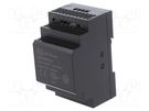 Power supply: switched-mode; for DIN rail; 60W; 12VDC; 4.5A; 88% XP POWER