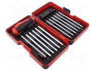 Hex key,Phillips,Pozidriv®,slot,Torx®; case; 13pcs. FELO