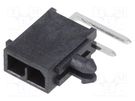 Socket; wire-board; male; Micro-Fit+; 3mm; PIN: 2; with contacts MOLEX